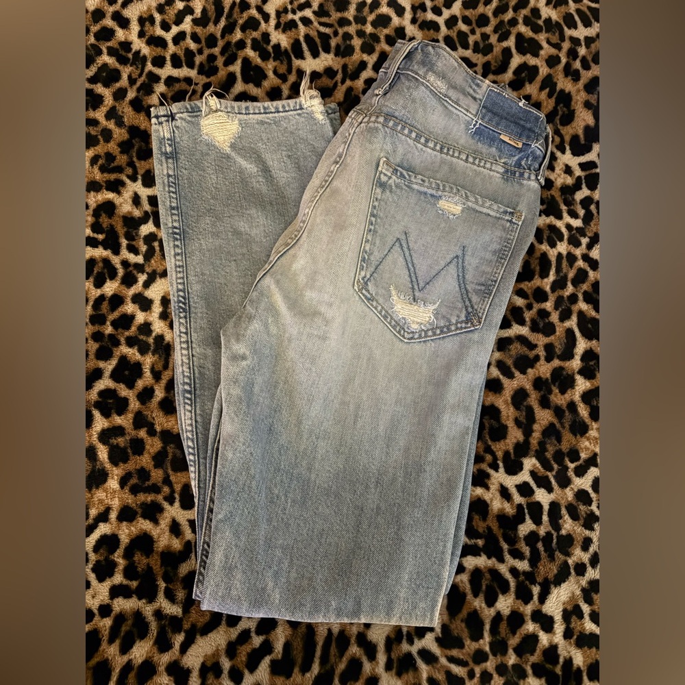 MOTHER SUPERIOR High Waisted Rider Skimp Jeans size 31